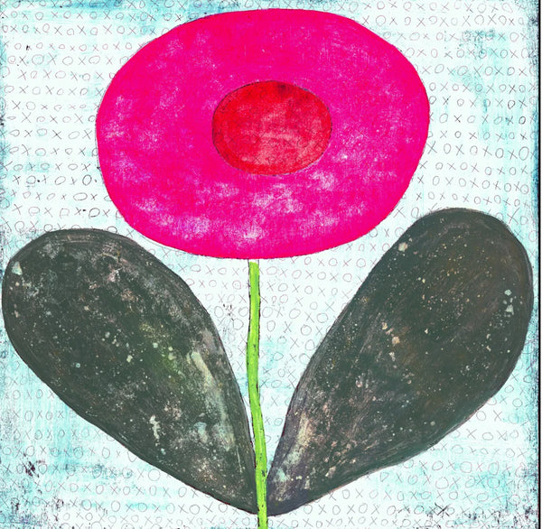 Happy Flower Wall Art