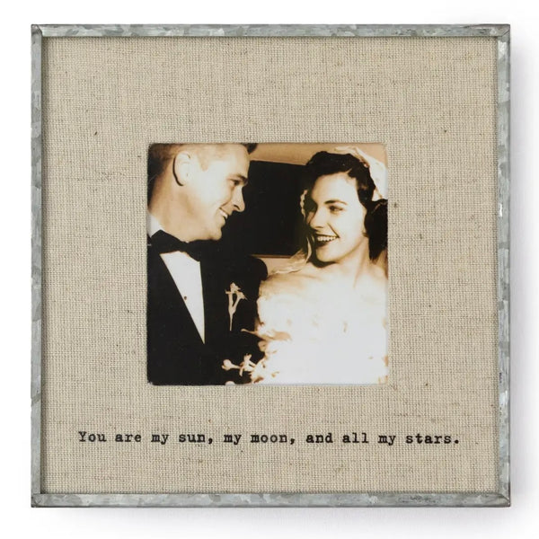 Linen Picture Frames With Sayings