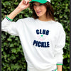 “Club Pickle” Classic Sweatshirt In Ivory