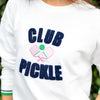 “Club Pickle” Classic Sweatshirt In Ivory