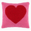 Heart Hooked Pillow