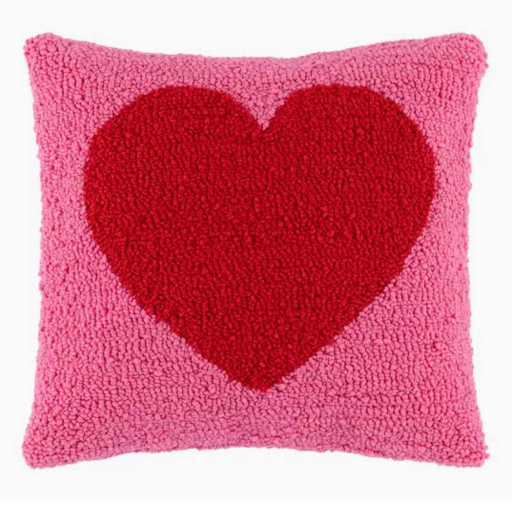 Heart Hooked Pillow
