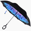 Colorful Floral Double Layer Inverted Umbrellas