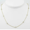 18" CZ Diamonds By The Yard Necklace