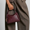 Nova Woven Top Handle Bag