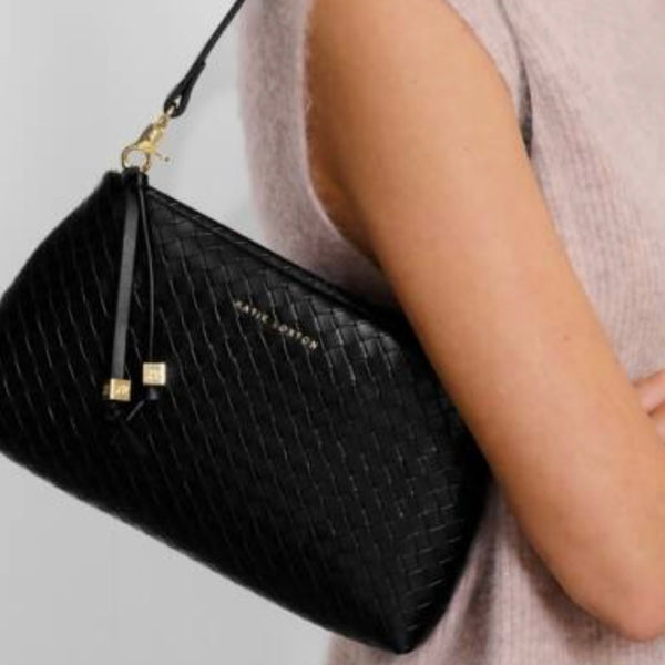 Nova Woven Clutch/Shoulder Bag