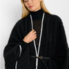 Whipstitch Cape With Belt