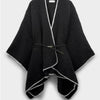 Whipstitch Cape With Belt