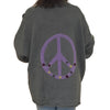 Peace Sign Cardigan By Zaket & Plover