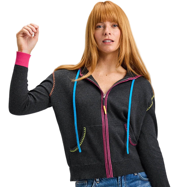 Heart Embroidered Sweater By Zaket & Plover