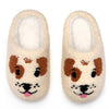 Kids Dog Face Slippers