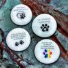 Pet Grief Memorial Imprinted Glass Word Stones