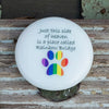 Pet Grief Memorial Imprinted Glass Word Stones