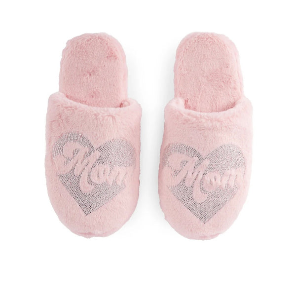 “MOM” Heart Slippers