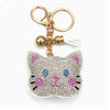 Rhinestone Pave Keychains