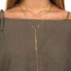 Delicate Y Mirrored Chain Necklace