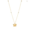 Diamond by the Yard CZ Butterfly Necklace