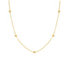 Gold Multi Bead Necklace