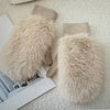 Cute Fuzzy Mittens