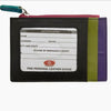 ILI Small Credit Card Holder with Zipper Pouch