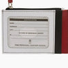 ILI Small Credit Card Holder with Zipper Pouch