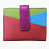 Leather Mini Asymmetric Card Wallet