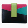 Leather Mini Asymmetric Card Wallet