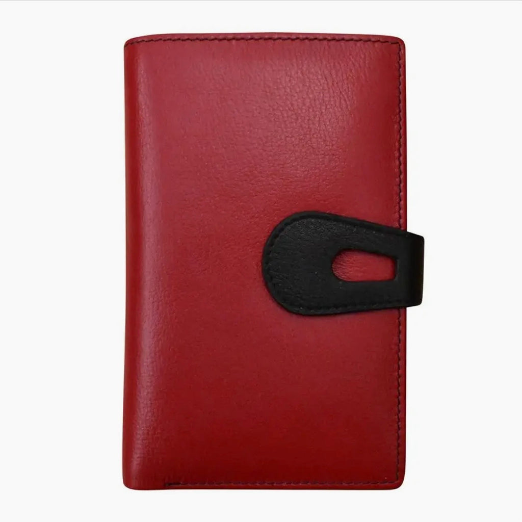 Leather Medium Size Tab Wallet