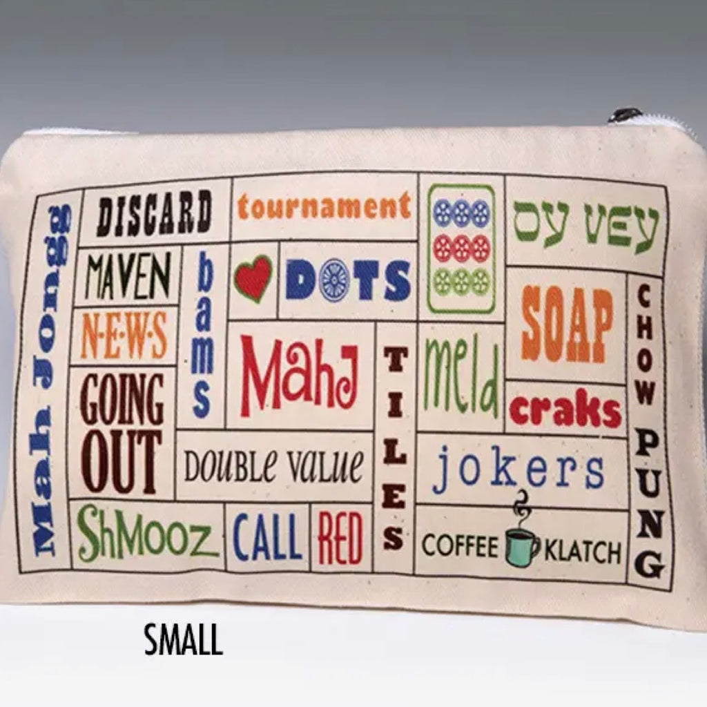 Mah Jongg Word Pouches