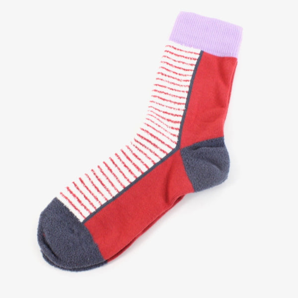 Color Block Stripe Socks