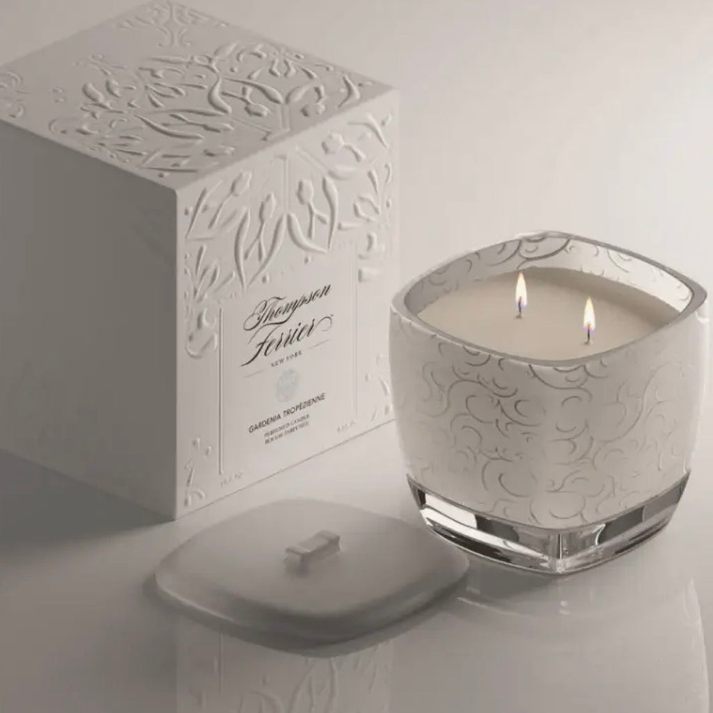 Thompson Ferrier Gardenia Tropezienne Candle And Reed Diffuser