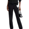 Kerri Rosenthal Black Sweatpants With White Heart