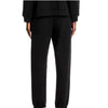 Kerri Rosenthal Black Sweatpants With White Heart