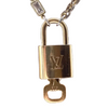 LV Lock Repurposed Upcycled Necklace