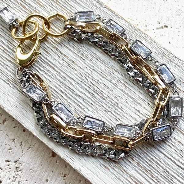 Mixed Metal Bracelet