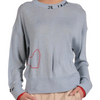 Baby Blue Love Sweater by Elan
