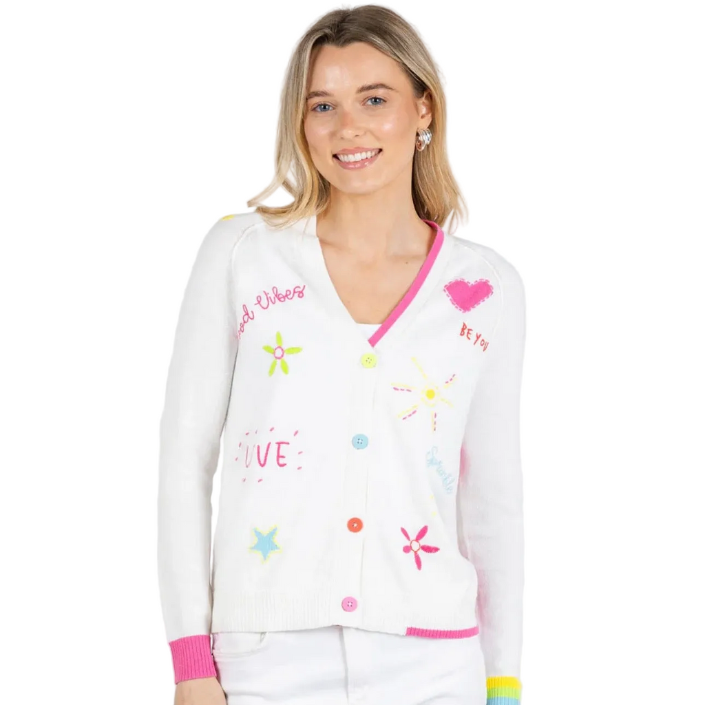 Zacket & Plover Good Vibes Cardi