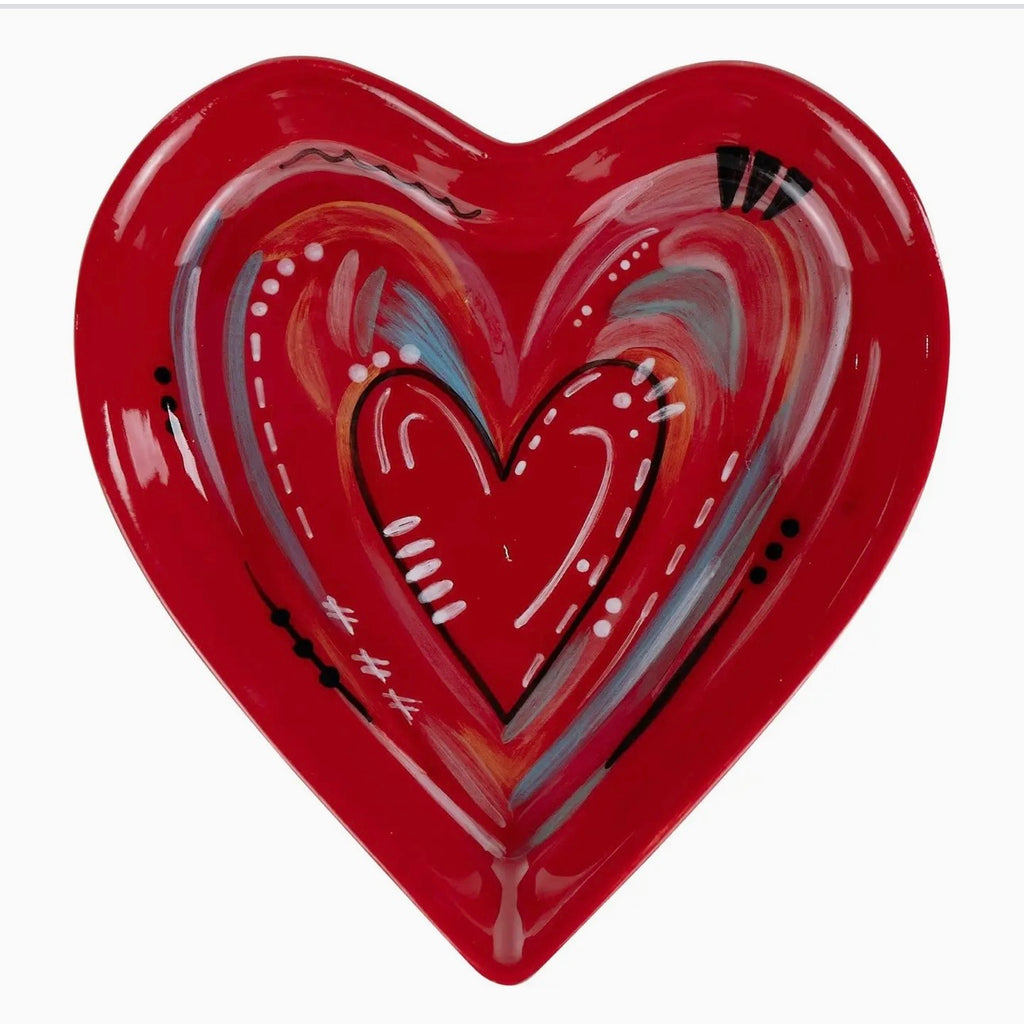 Funky Heart Trinket Tray