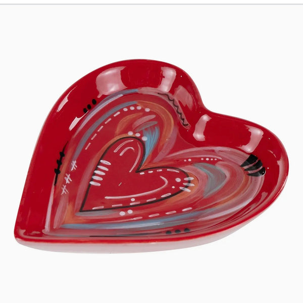 Funky Heart Trinket Tray