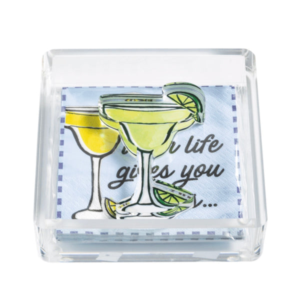 Acrylic  Weighted Napkin Set