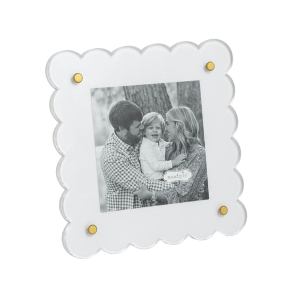 Mini White Square Picture Frame