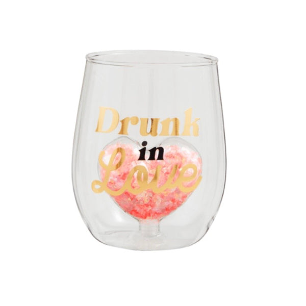 Drunk In Love Wedding Glasses