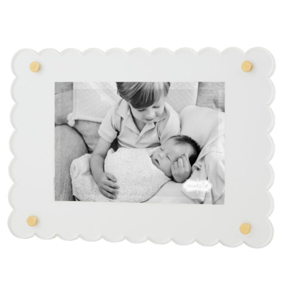 Scalloped Acrylic Picture Frame