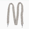 Sophia Silver Crystal Rhinestone Strap