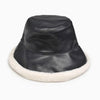 Faux Fur Trimmed Bucket Hat