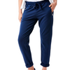 Bailey Zip Detail Navy Joggers