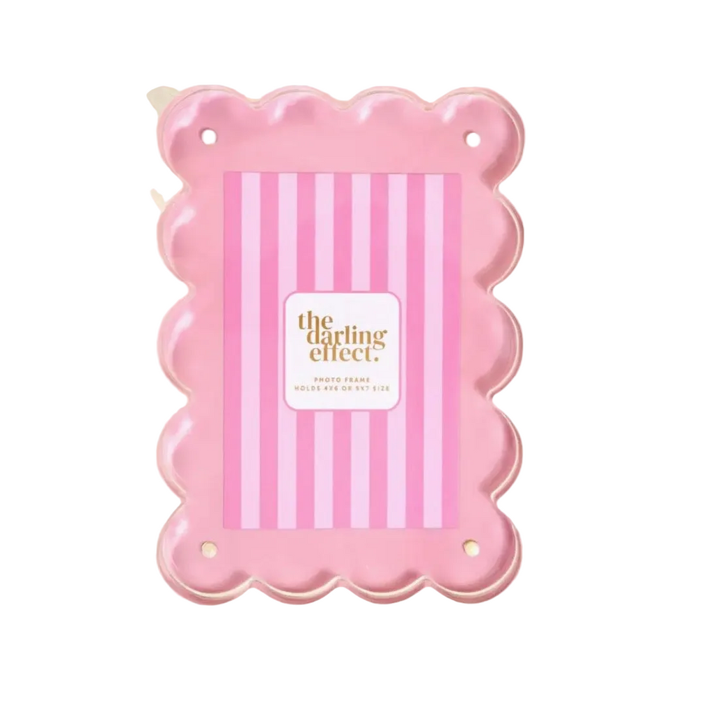 Scalloped Acrylic Picture Frames