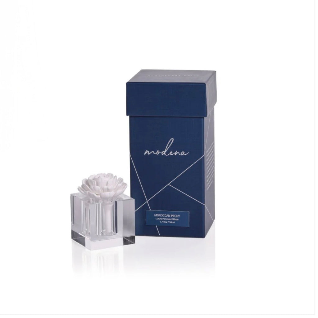 Zodax Modena  Small Porcelain Flower Diffuser