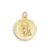 14K Gold Filled Cherub Pendant Little Angel