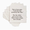 Funny Cocktail Napkins